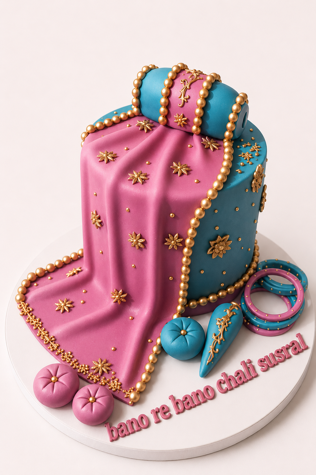 Mehndi cake #1