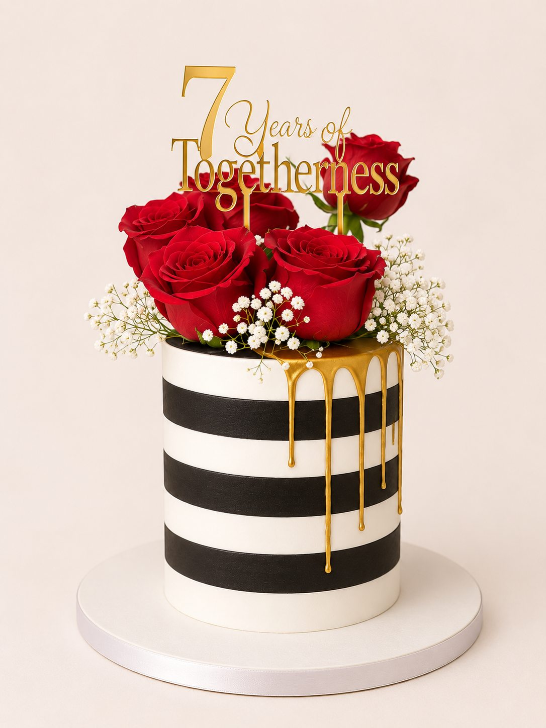 Ruby Anniversary cake